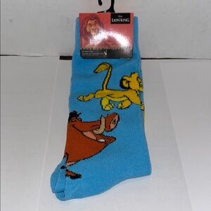 Disney lion king Socks men’s 6-12 women 9-13
